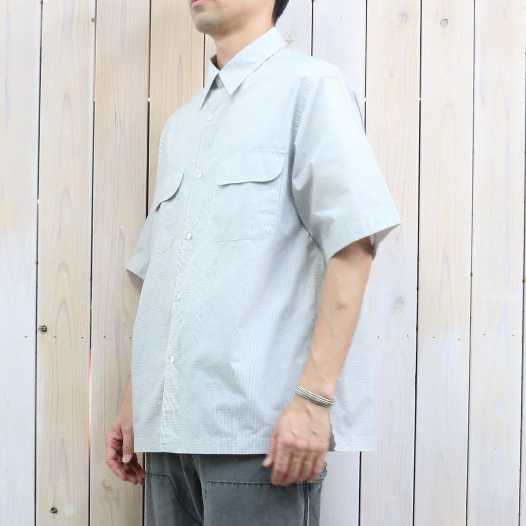 【SALE40%OFF】nanamica : Regular Collar S/S Shirt (Natural)