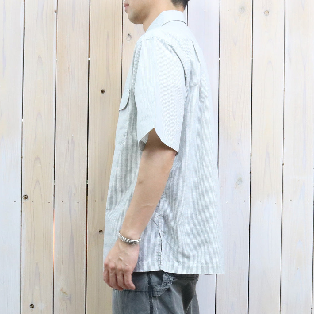 【SALE40%OFF】nanamica : Regular Collar S/S Shirt (Natural)