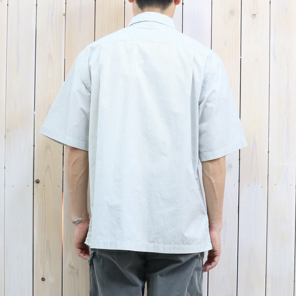 【SALE40%OFF】nanamica : Regular Collar S/S Shirt (Natural)