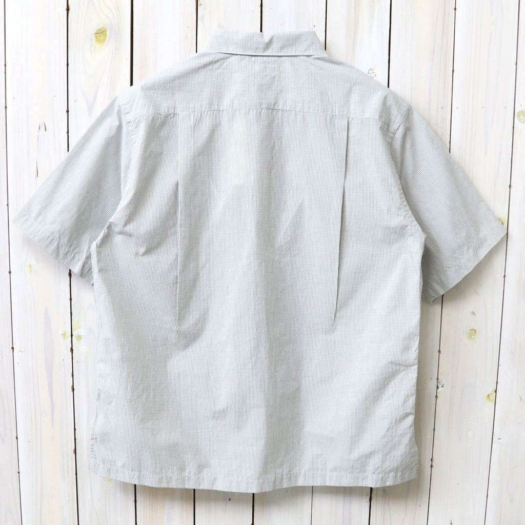 【SALE40%OFF】nanamica : Regular Collar S/S Shirt (Natural)