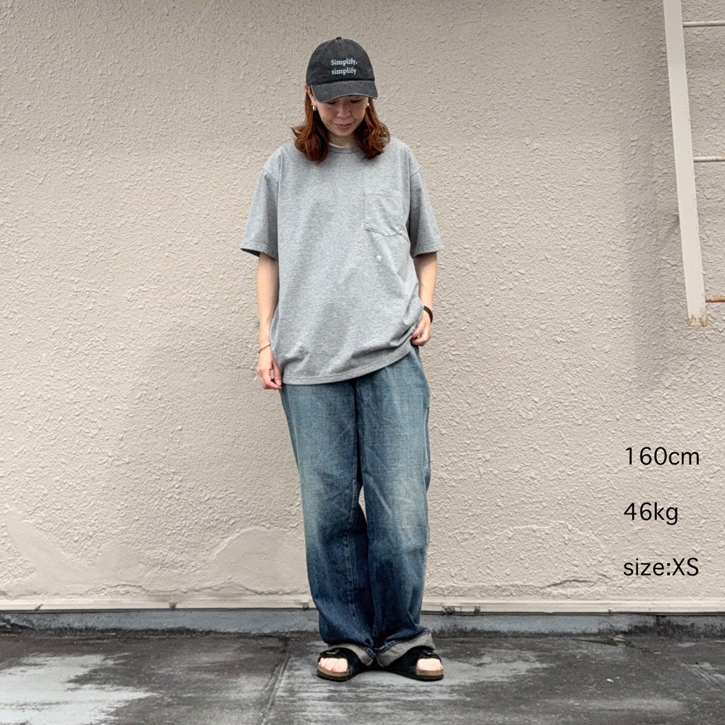 nanamica : COOLMAX Jersey Pocket Tee (Heather Gray) – Reggieshop