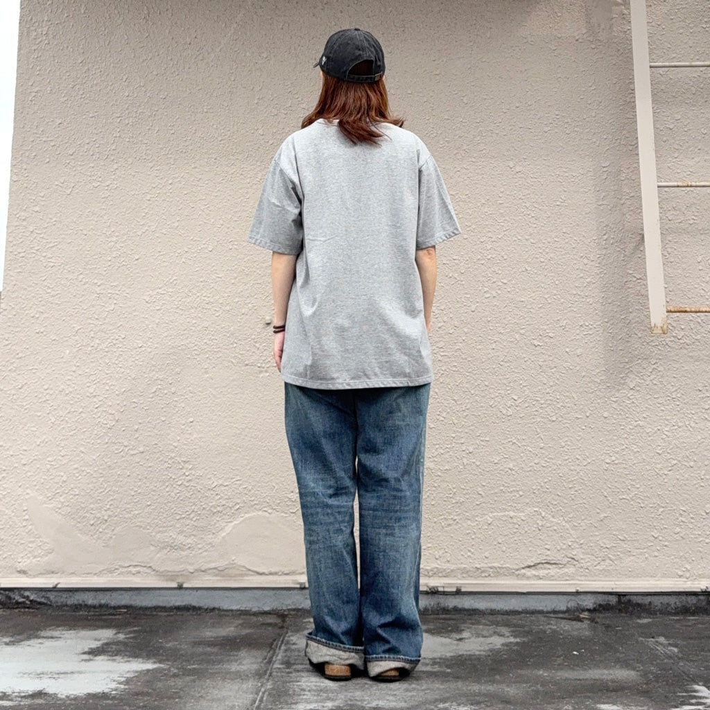 nanamica : COOLMAX Jersey Pocket Tee (Heather Gray)