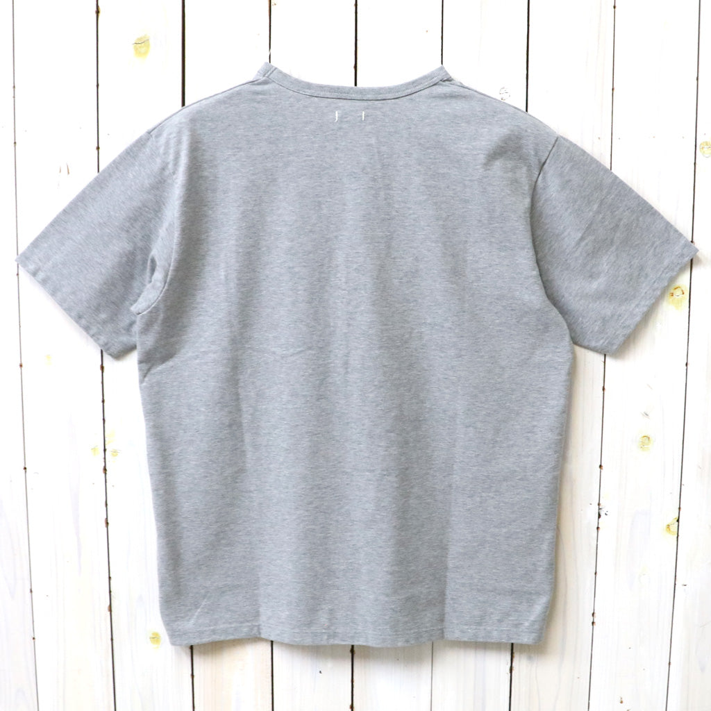 nanamica : COOLMAX Jersey Pocket Tee (Heather Gray)