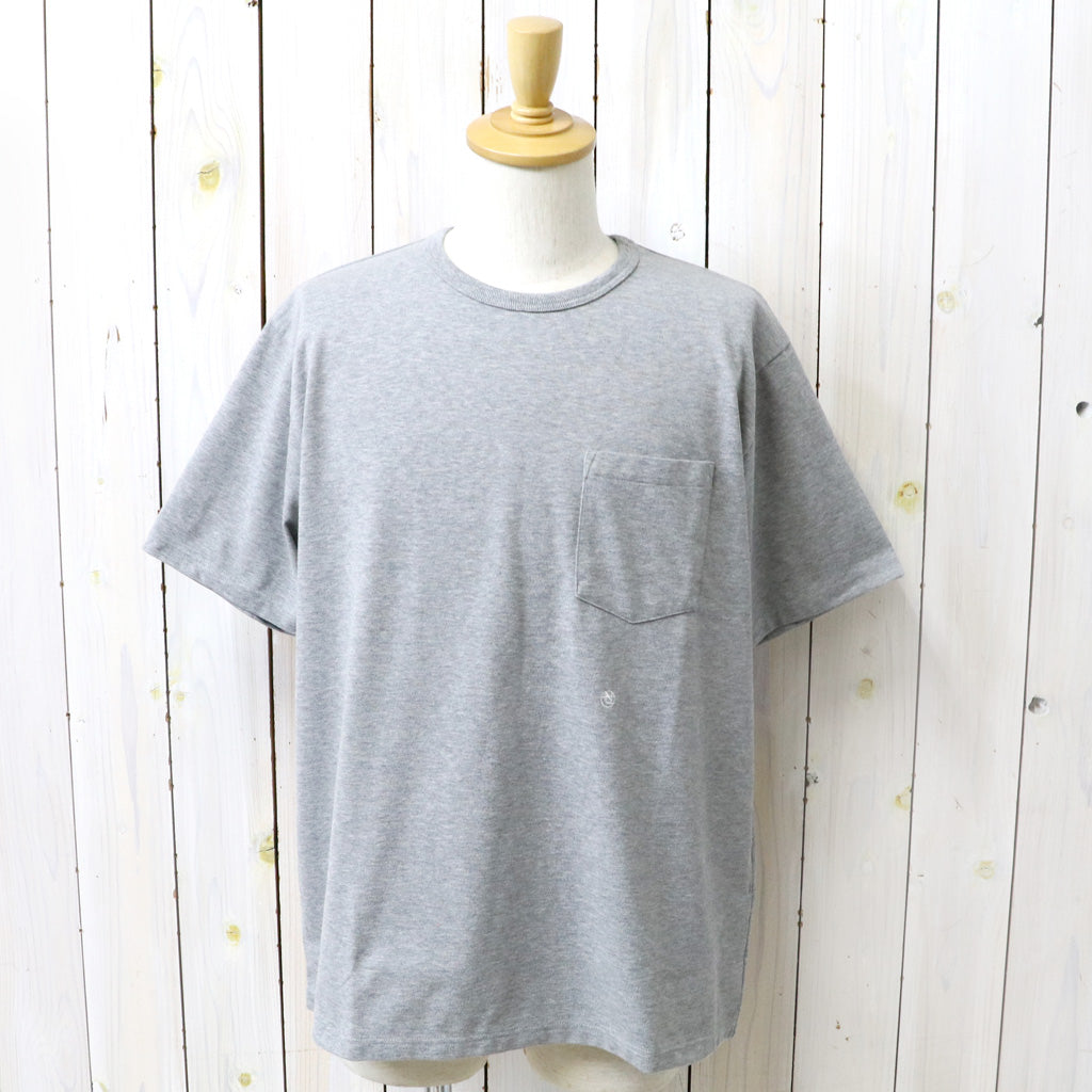 nanamica : COOLMAX Jersey Pocket Tee (Heather Gray)