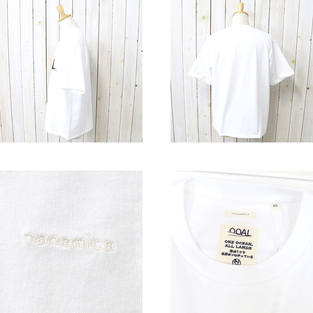 【SALE30%OFF】nanamica : OOAL Graphic Tee (Off White)