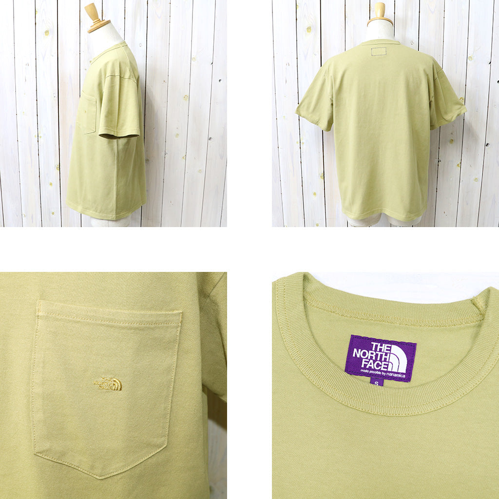 THE NORTH FACE PURPLE LABEL : 8oz Field Pocket Tee (Light Khaki)