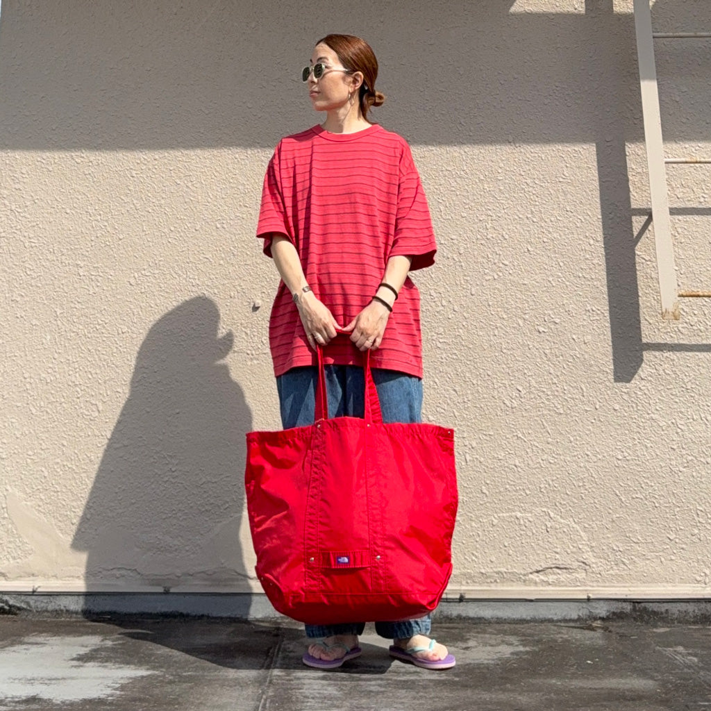 THE NORTH FACE PURPLE LABEL : Field Tote Bag (Red)