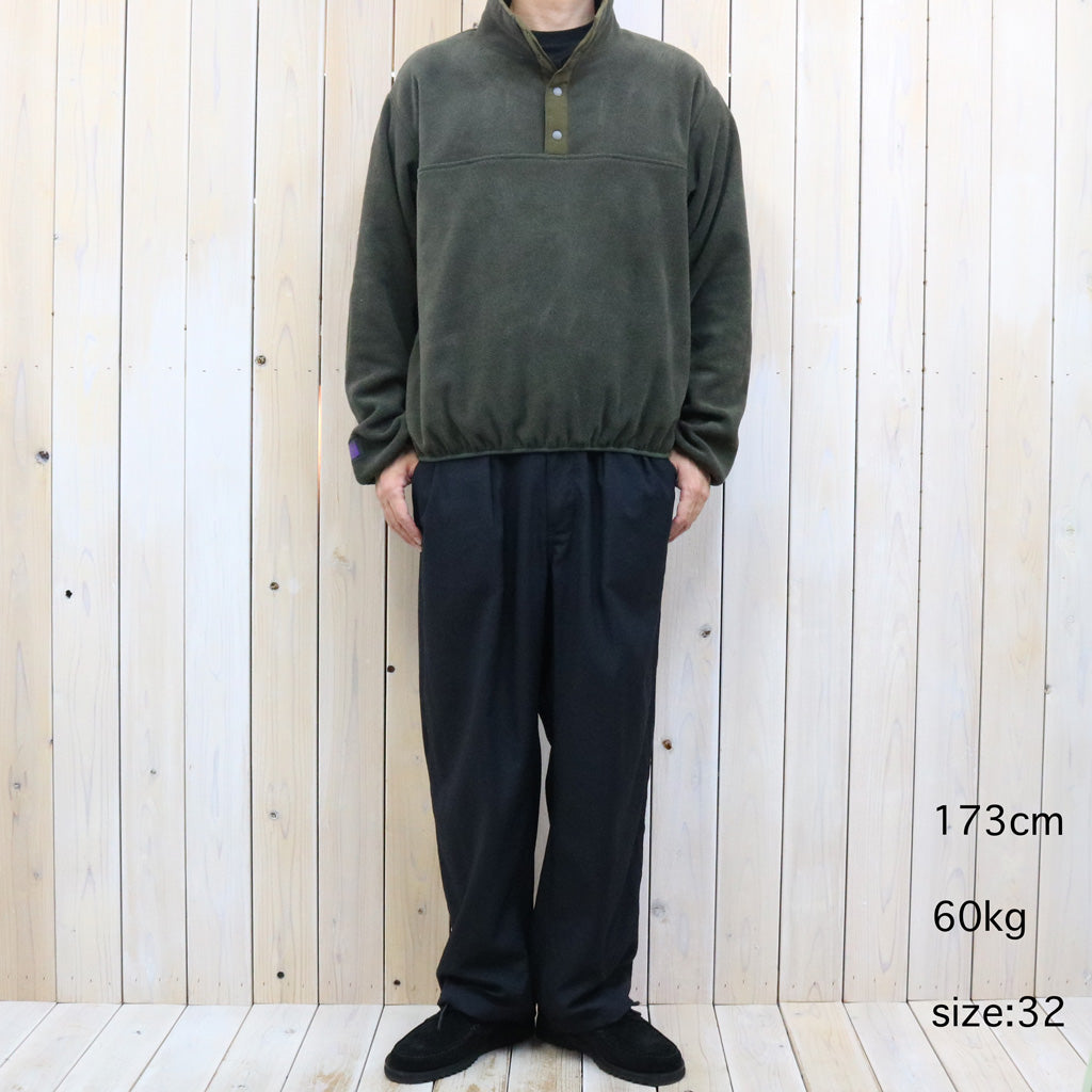 THE NORTH FACE PURPLE LABEL : Nylon Twill Wide Field Pants (Black)