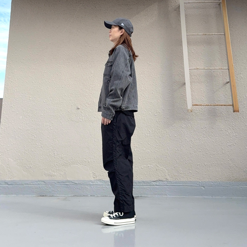 THE NORTH FACE PURPLE LABEL : Linen Cotton Denim Field Jacket (Gray)