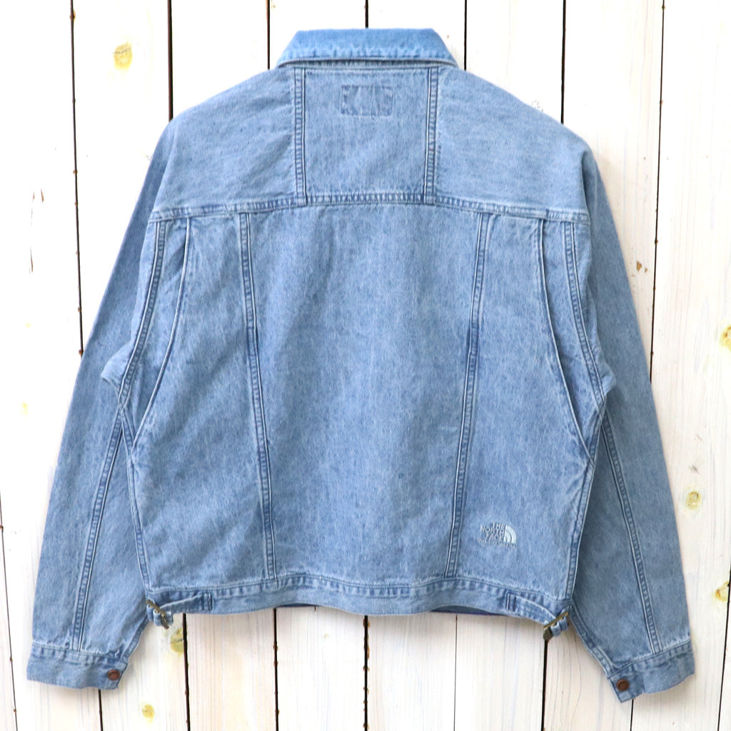 THE NORTH FACE PURPLE LABEL : Linen Cotton Denim Field Jacket (Indigo Bleach)