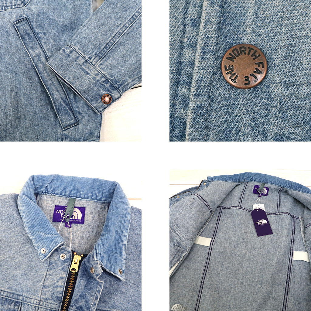THE NORTH FACE PURPLE LABEL : Linen Cotton Denim Field Jacket