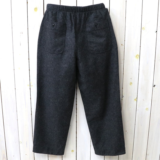 nanamica : Wool Nylon Melton Pants (Charcoal)