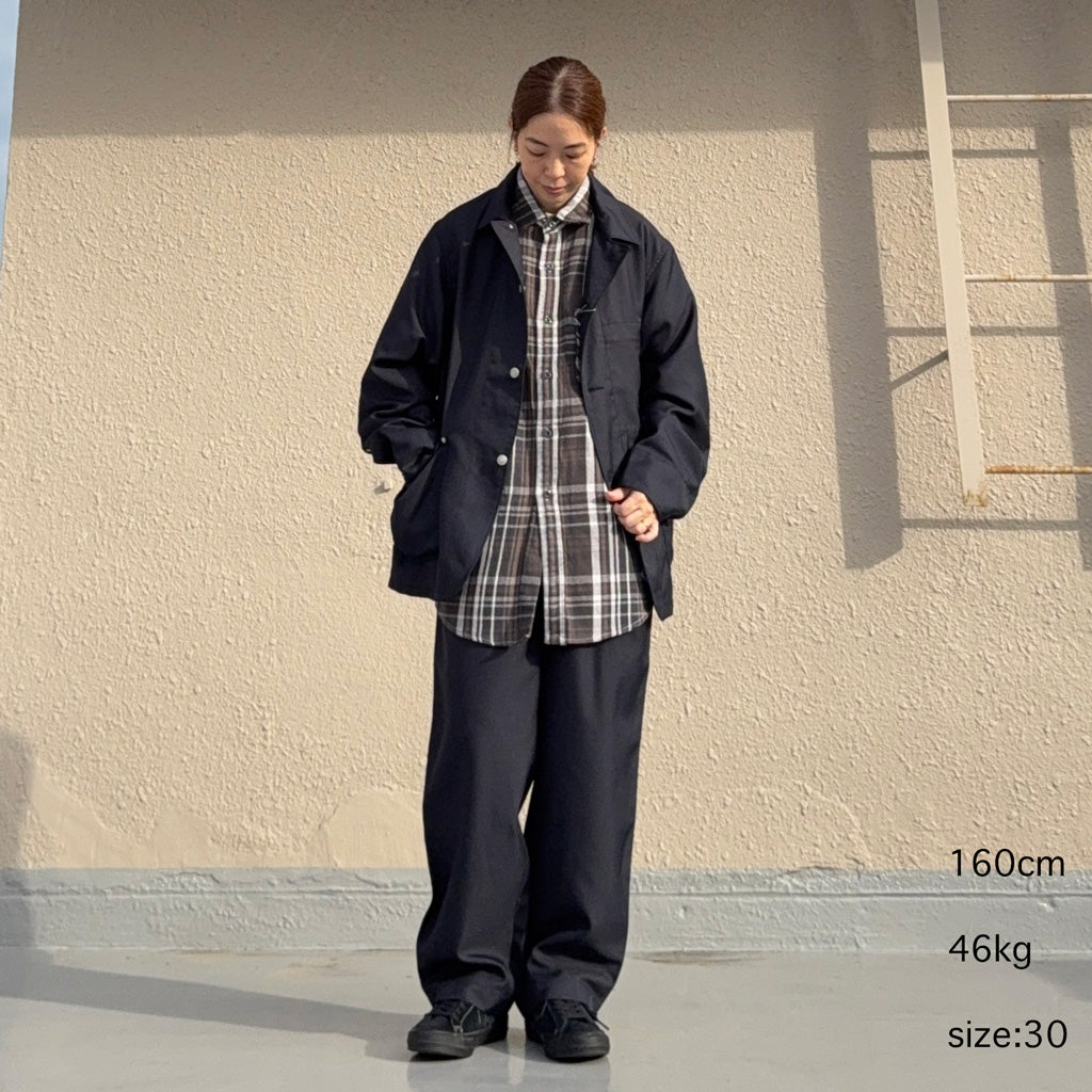 nanamica : Polyester Twill Club Pants (Dark Navy) – Reggieshop