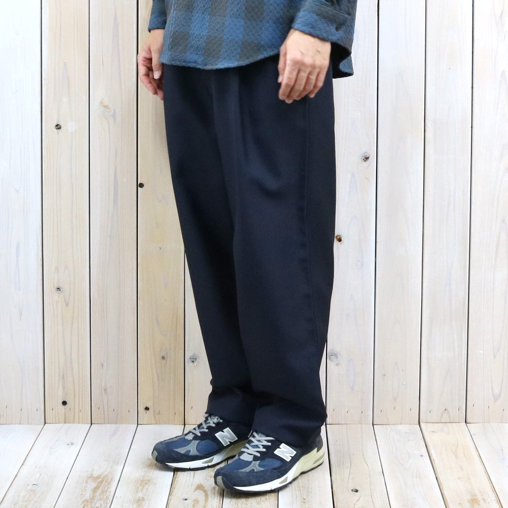 nanamica : Polyester Twill Club Pants (Dark Navy)