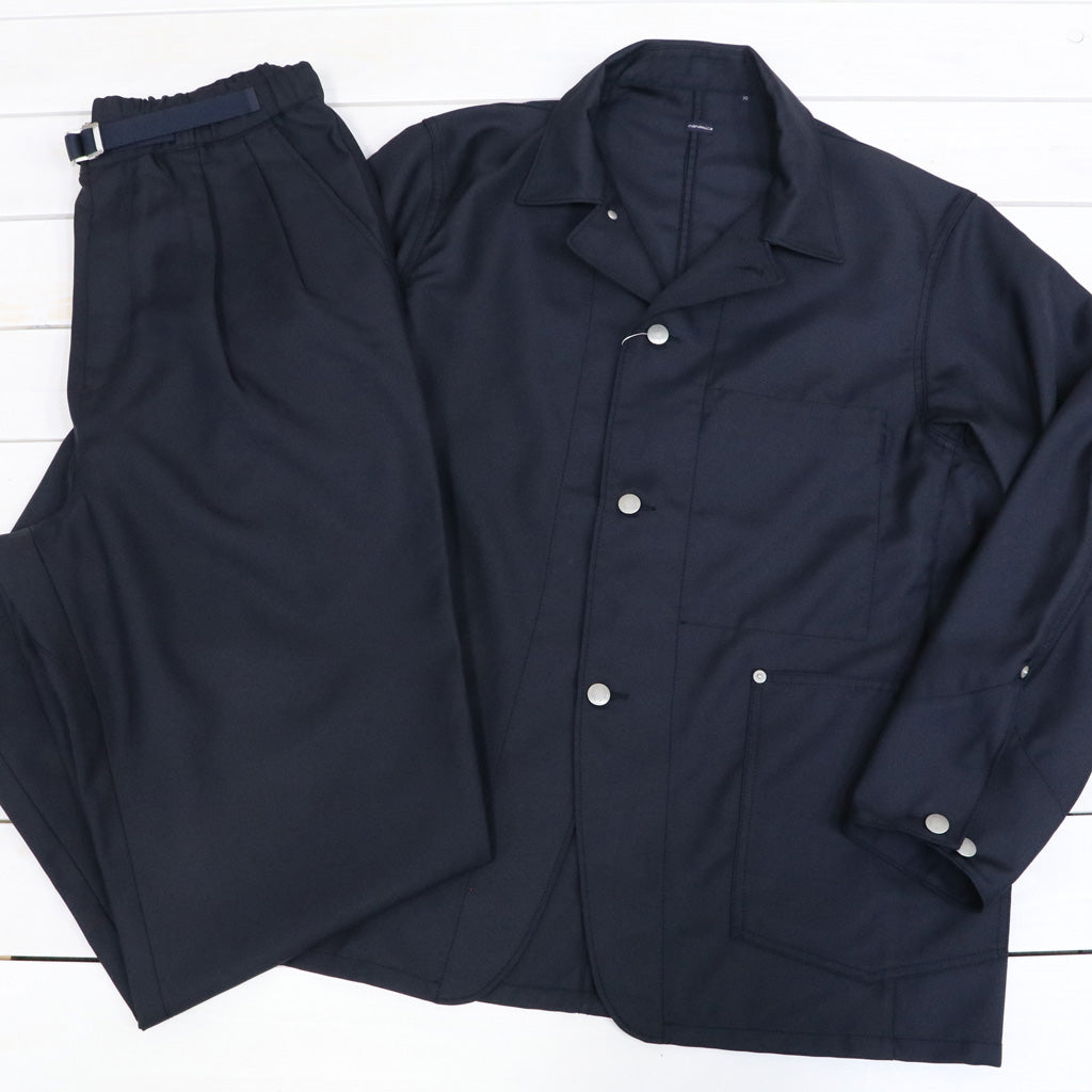 nanamica : Polyester Twill Club Pants (Dark Navy)