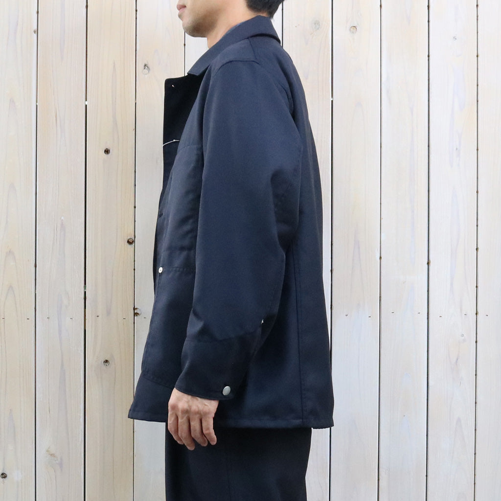 nanamica : Polyester Twill Coverall Jacket (Dark Navy)