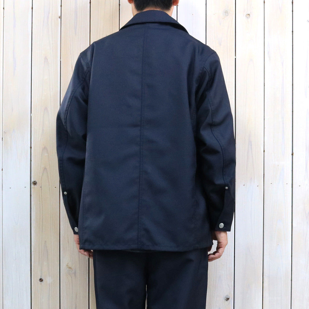 nanamica : Polyester Twill Coverall Jacket (Dark Navy)