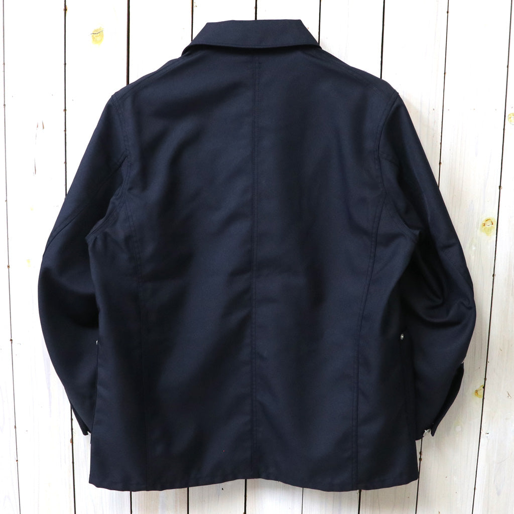 nanamica : Polyester Twill Coverall Jacket (Dark Navy)