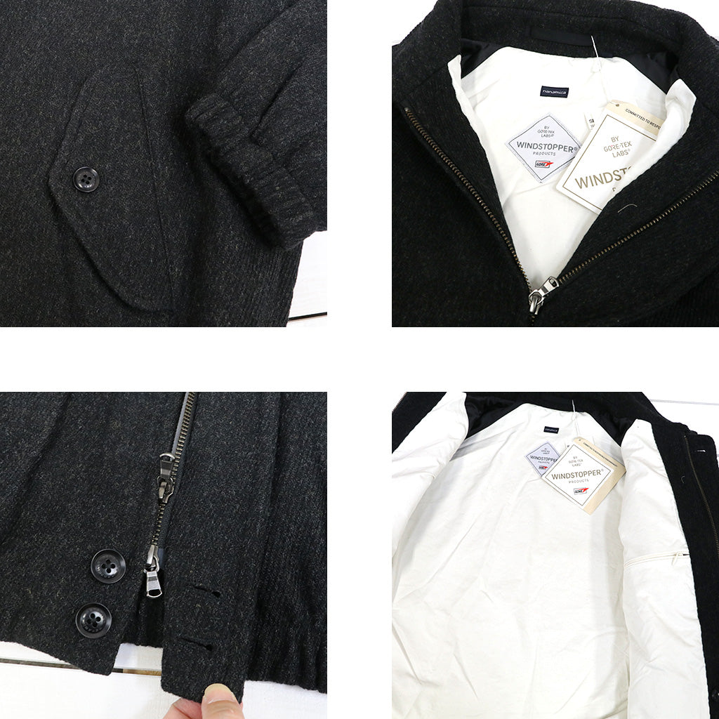 nanamica : WINDSTOPPER Short Jacket (Black)
