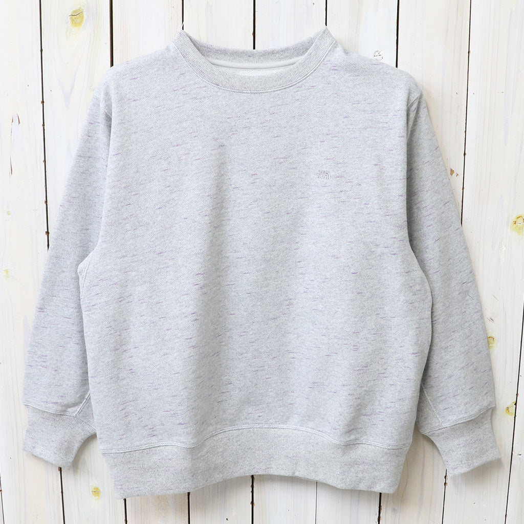 THE NORTH FACE PURPLE LABEL : Field Crewneck Sweatshirt (Mix Gray)