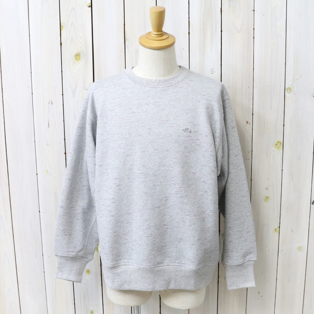 THE NORTH FACE PURPLE LABEL : Field Crewneck Sweatshirt (Mix Gray)