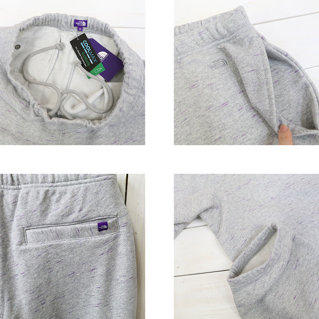 THE NORTH FACE PURPLE LABEL : Field Sweatpants (Mix Gray)