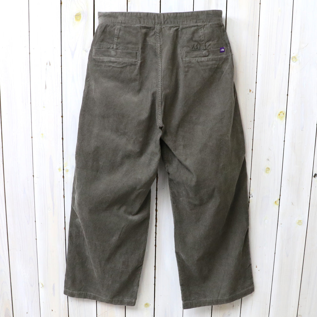 THE NORTH FACE PURPLE LABEL : Corduroy Wide Straight Field Pants (Olive)