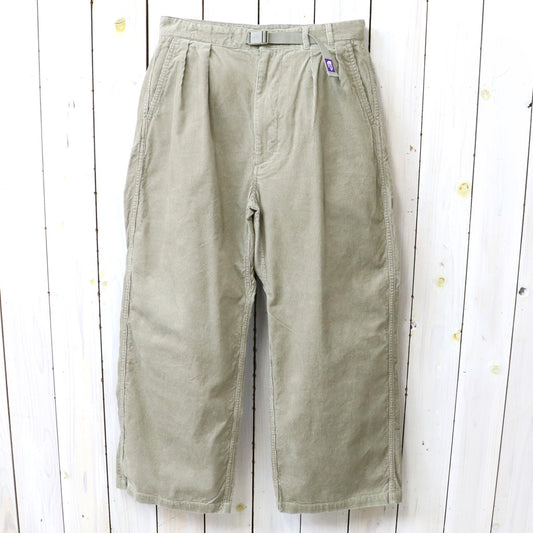 THE NORTH FACE PURPLE LABEL : Corduroy Wide Straight Field Pants (Taupe)