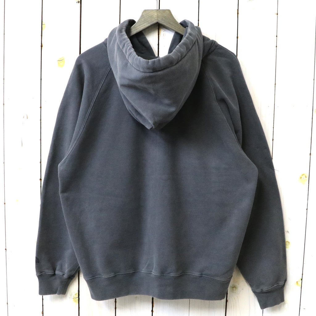 THE NORTH FACE PURPLE LABEL : Garment Dyed Field Zip Up Hoodie (Asphalt Gray)