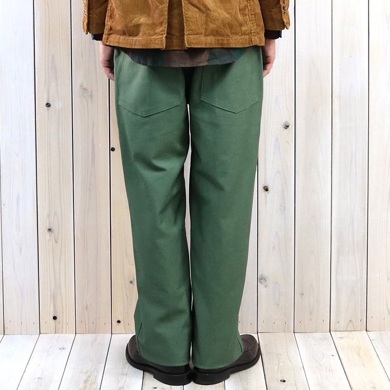 ENGINEERED GARMENTS WORKADAY : Fatigue Pant-Cotton Reversed Sateen (Olive)