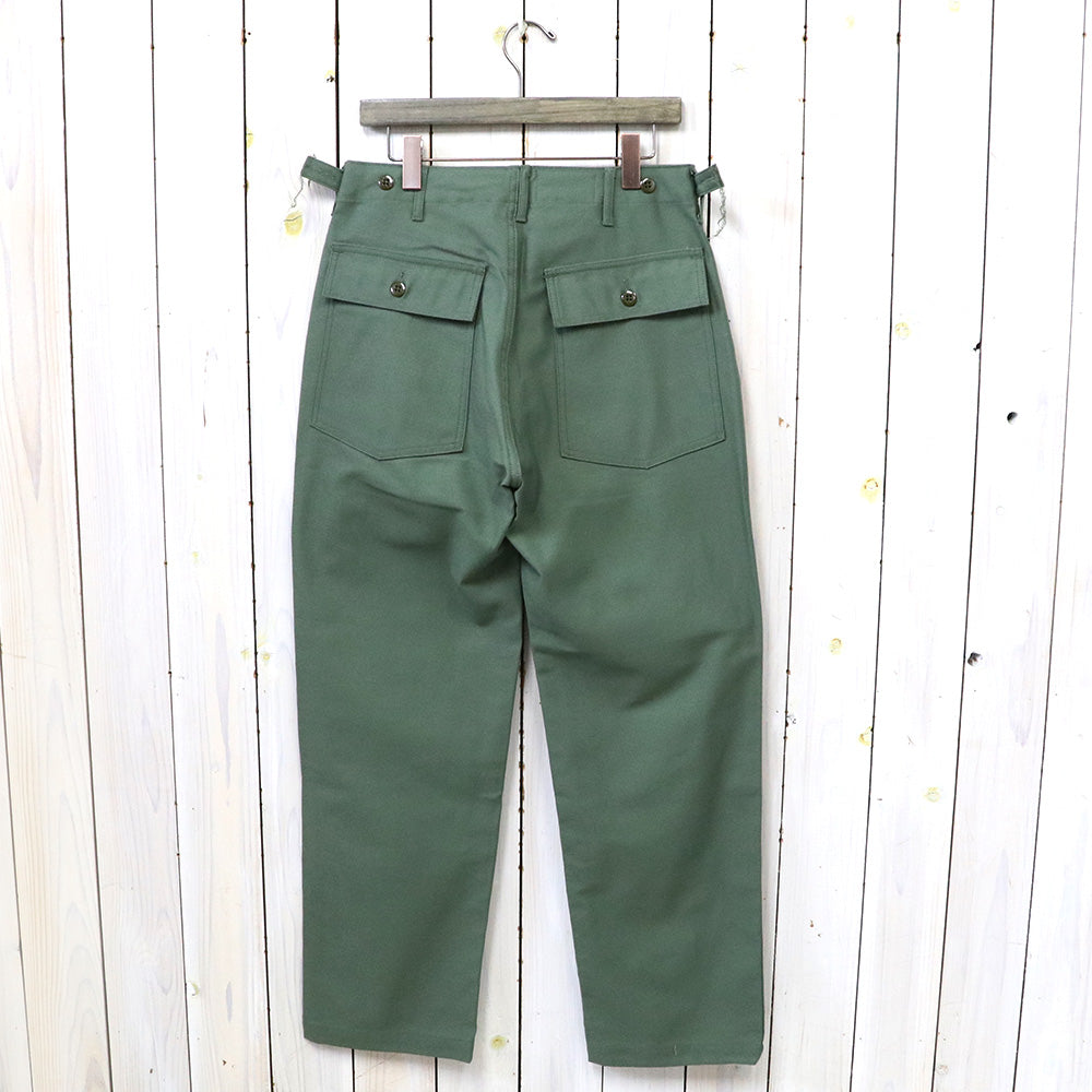 ENGINEERED GARMENTS WORKADAY : Fatigue Pant-Cotton Reversed Sateen (Olive)