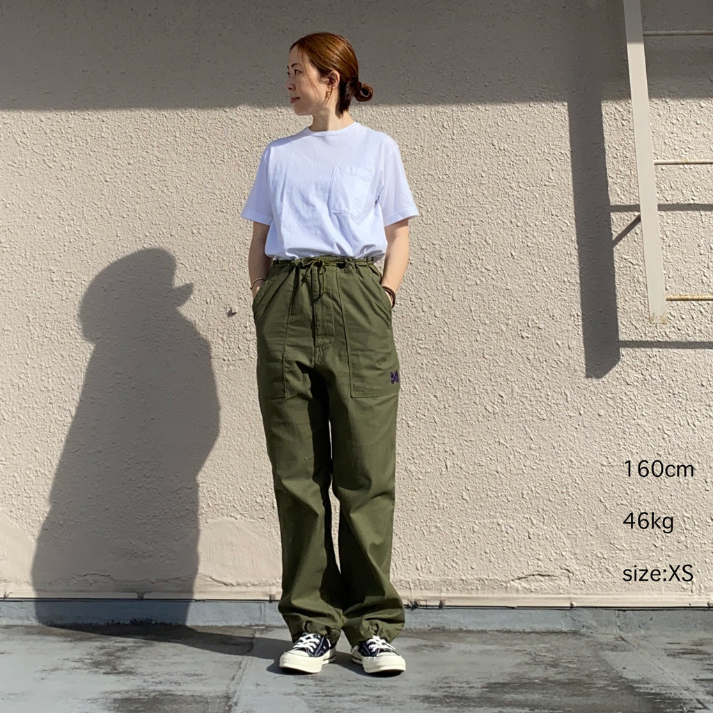 Needles『String Fatigue Pant-Back Sateen』(Olive)