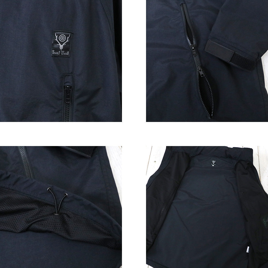SOUTH2 WEST8『Weather Effect Jacket-Nylon Taffeta』(Black