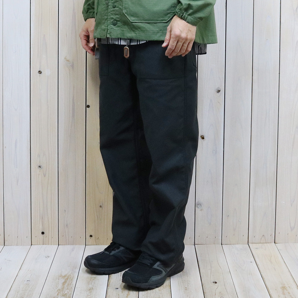 ENGINEERED GARMENTS WORKADAY『Fatigue Pant-Cotton Reversed Sateen』(Black)