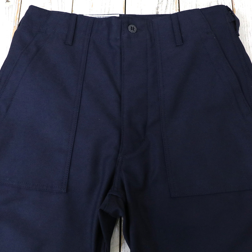 ENGINEERED GARMENTS WORKADAY『Fatigue Pant-Cotton Reversed Sateen』(Dk.Navy)