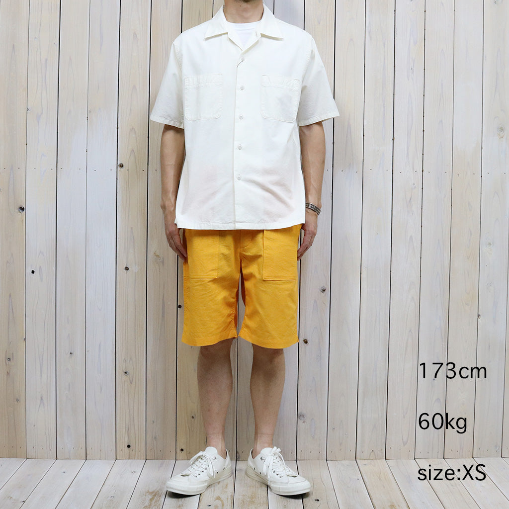 【SALE50%OFF】ENGINEERED GARMENTS『Fatigue Short-Cotton Sheeting』(Yellow)