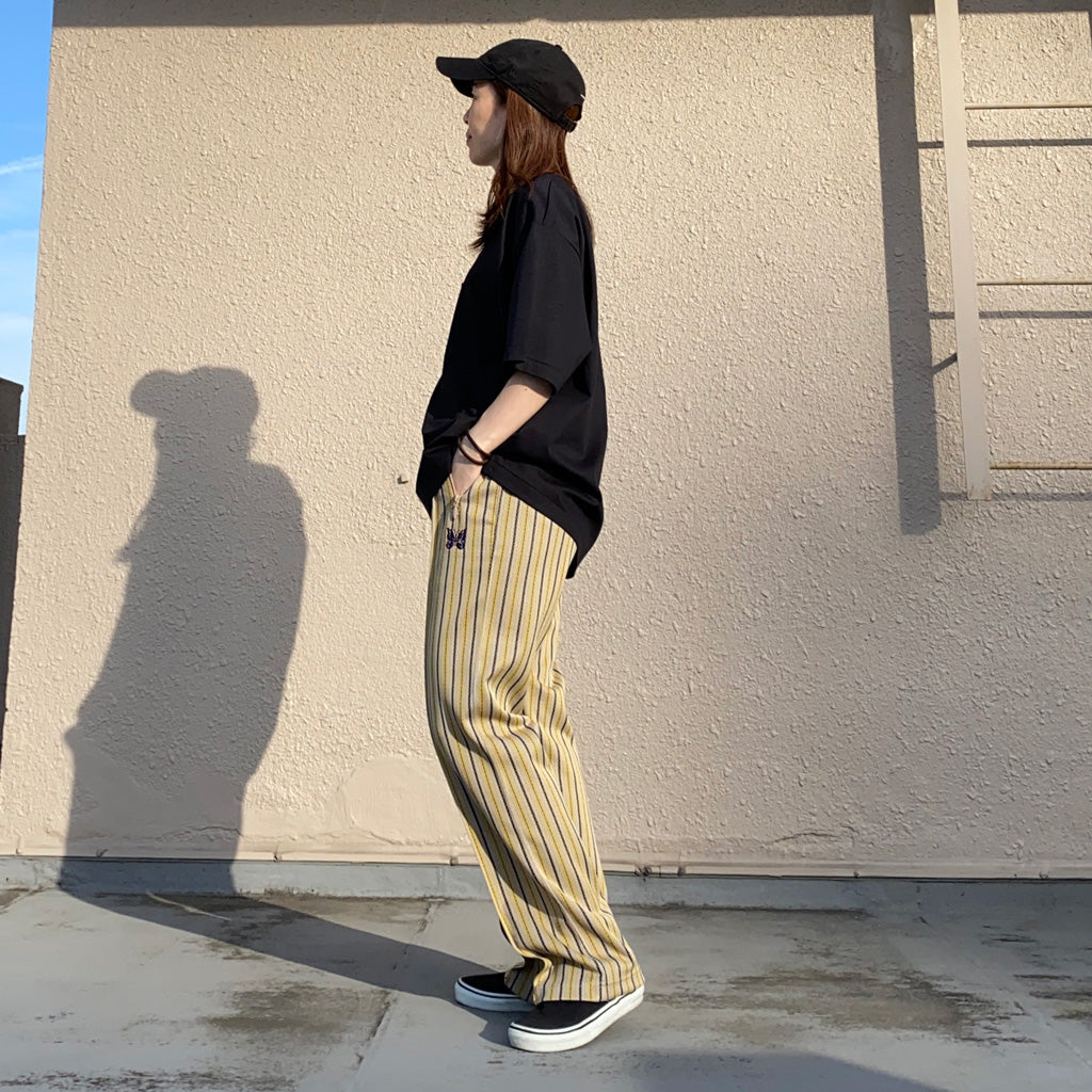 【SALE40%OFF】Needles『Track Pant-Poly Jq.』(Stripe)