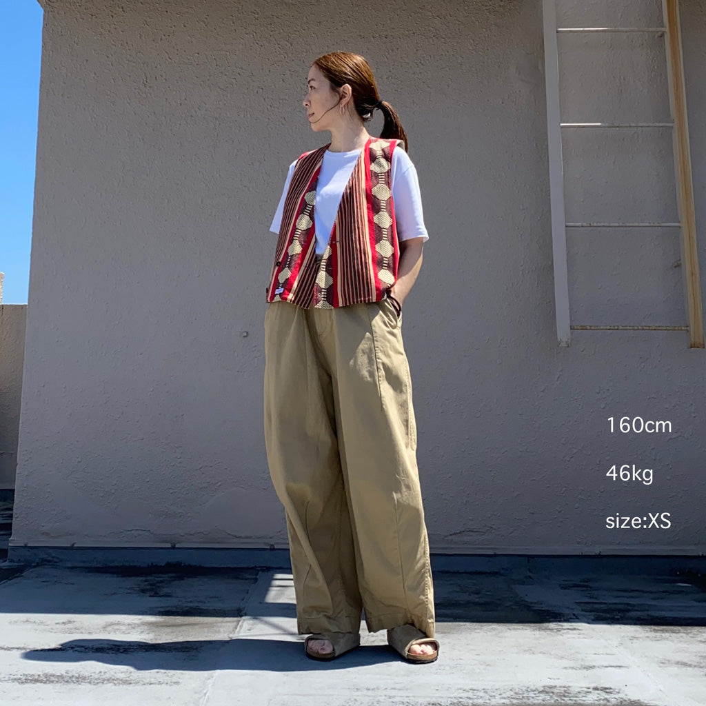 Needles『H.D. Pant-Military』(Khaki)
