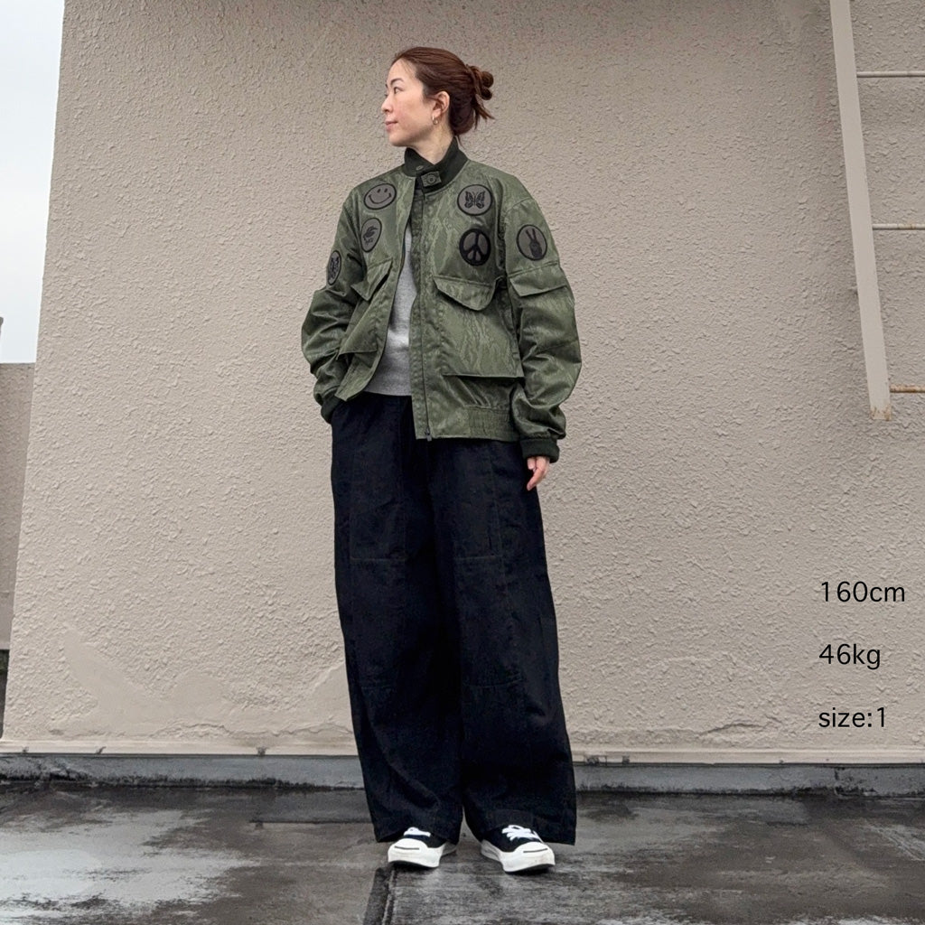 Needles『H.D. Pant-6oz Denim』(Black)