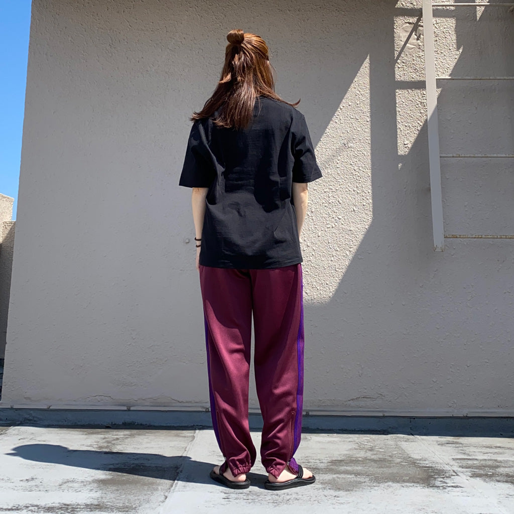 Needles『Zipped Track Pant-Poly Smooth』(Wine)