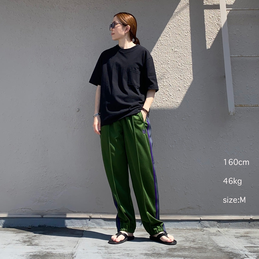 Needls ZIPPED TRACK PANT POLY SMOOTH GRN - その他