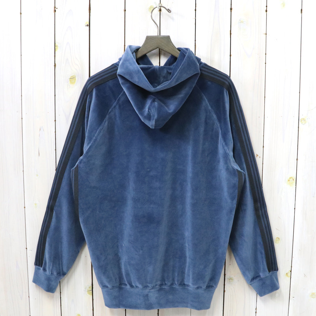 Needles『Track Hoody-C/Pe Velour』(Smoke Blue)
