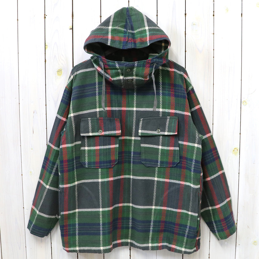 ENGINEERED GARMENTS『Cagoule Shirt-Cotton Heavy Twill Plaid』(Olive ...