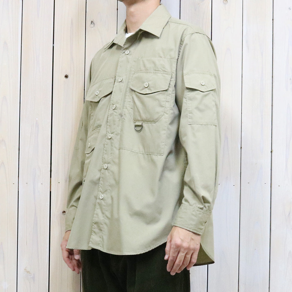 ENGINEERED GARMENTS『Trail Shirt-Lt.Weight PC Poplin』(Khaki)