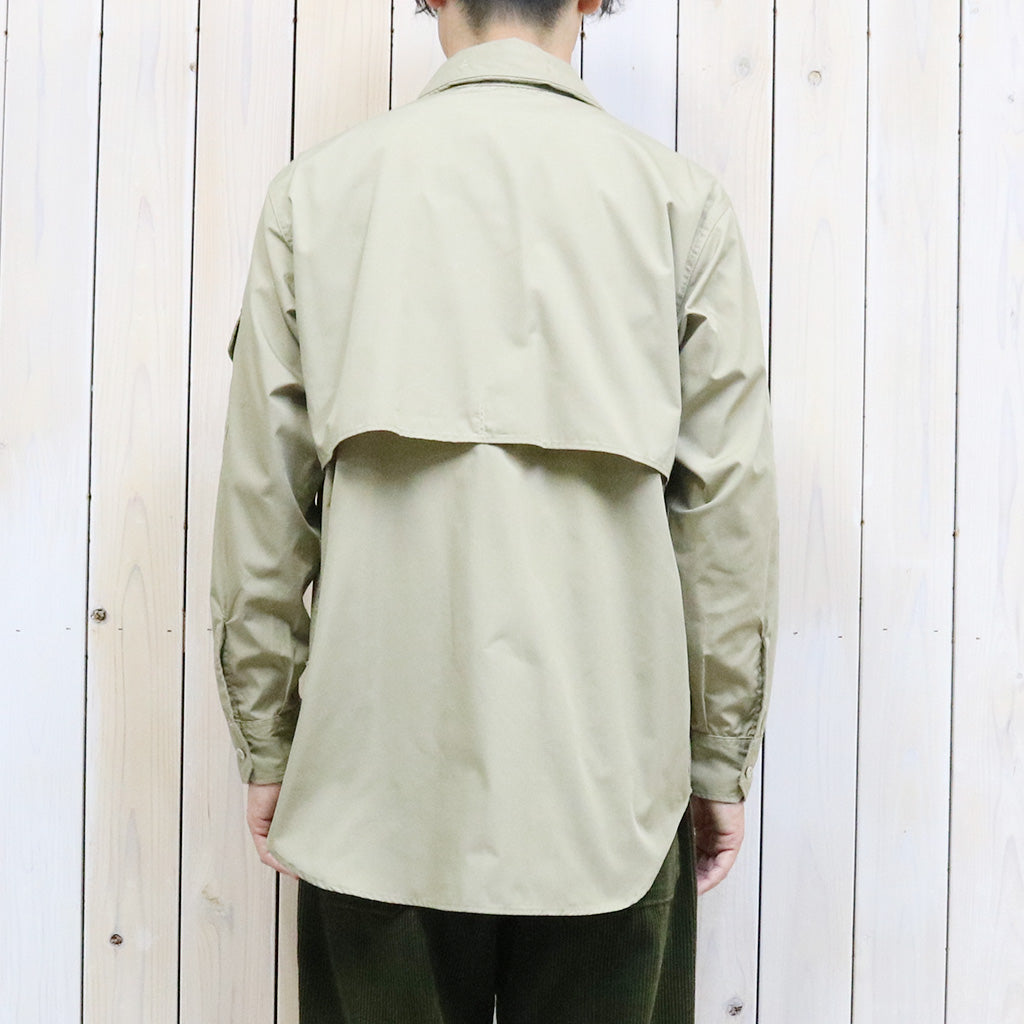 ENGINEERED GARMENTS『Trail Shirt-Lt.Weight PC Poplin』(Khaki)