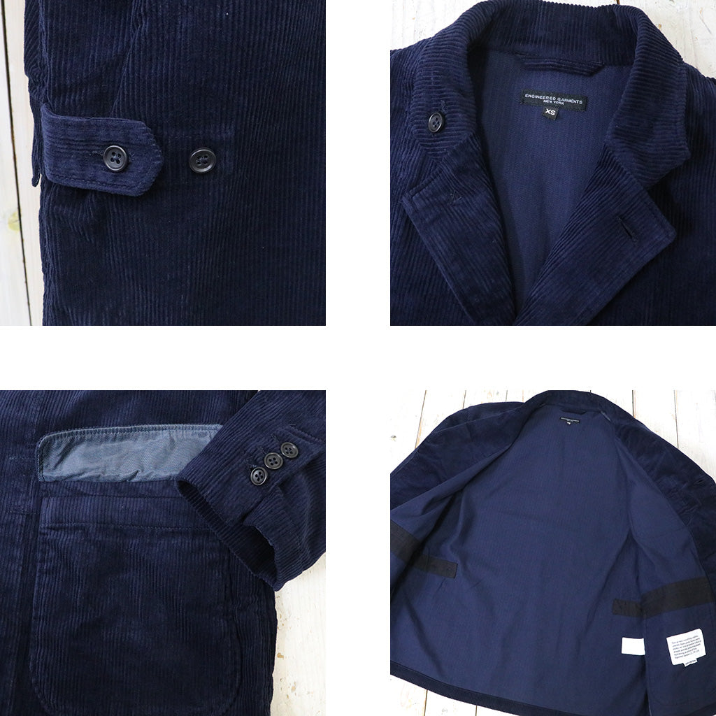 ENGINEERED GARMENTS : Loiter Jacket-Cotton 8W Corduroy (Dk.Navy)