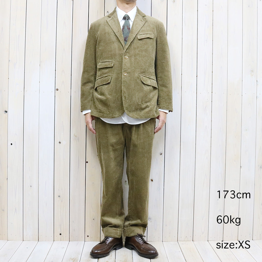 ENGINEERED GARMENTS : Andover Pant-Cotton 4.5w Corduroy (Khaki)