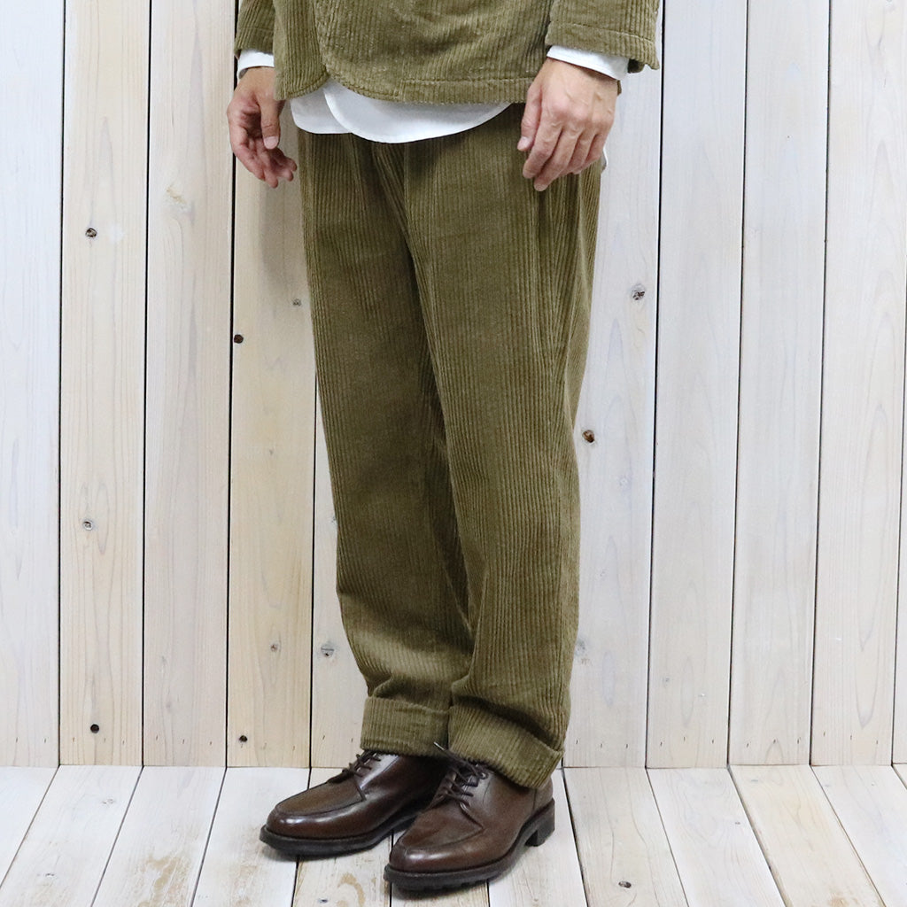 ENGINEERED GARMENTS : Andover Pant-Cotton 4.5w Corduroy (Khaki)