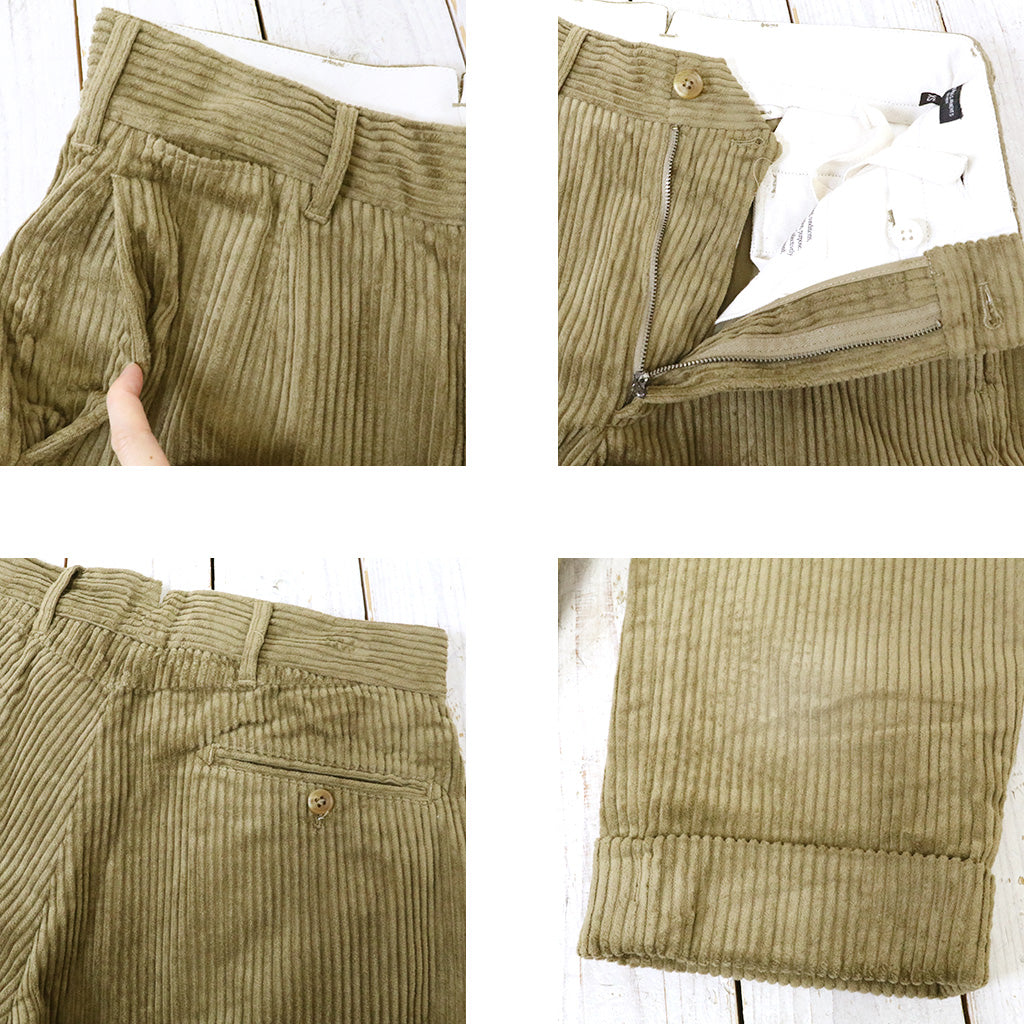 ENGINEERED GARMENTS : Andover Pant-Cotton 4.5w Corduroy (Khaki)