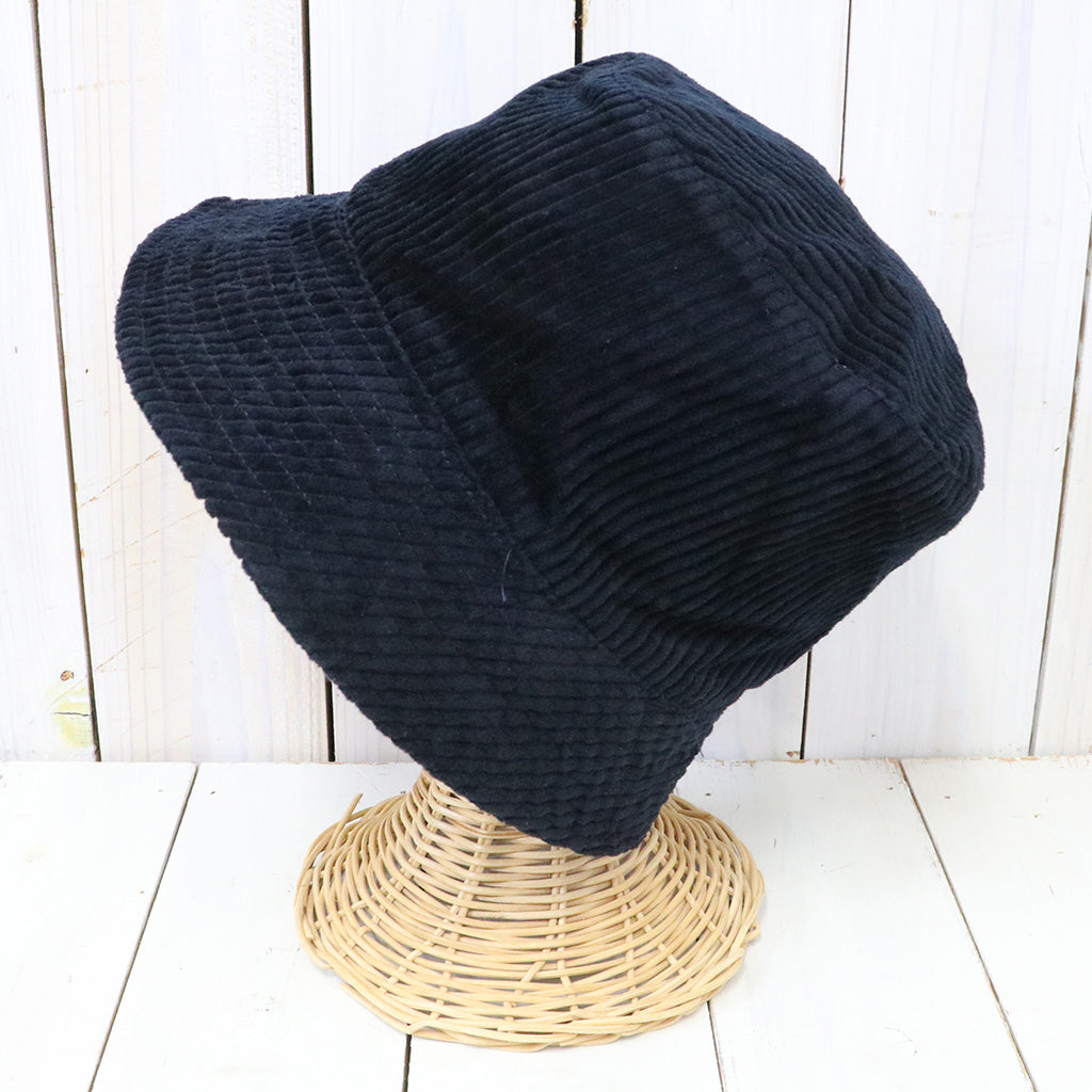 ENGINEERED GARMENTS : Bucket Hat-Cotton 4.5w Corduroy (Dk.Navy)